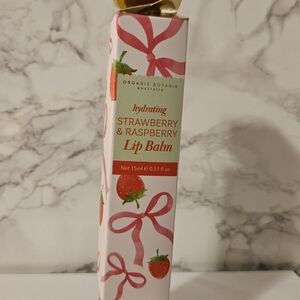 Organik Botanik - Strawberry & Raspberry Lip Balm